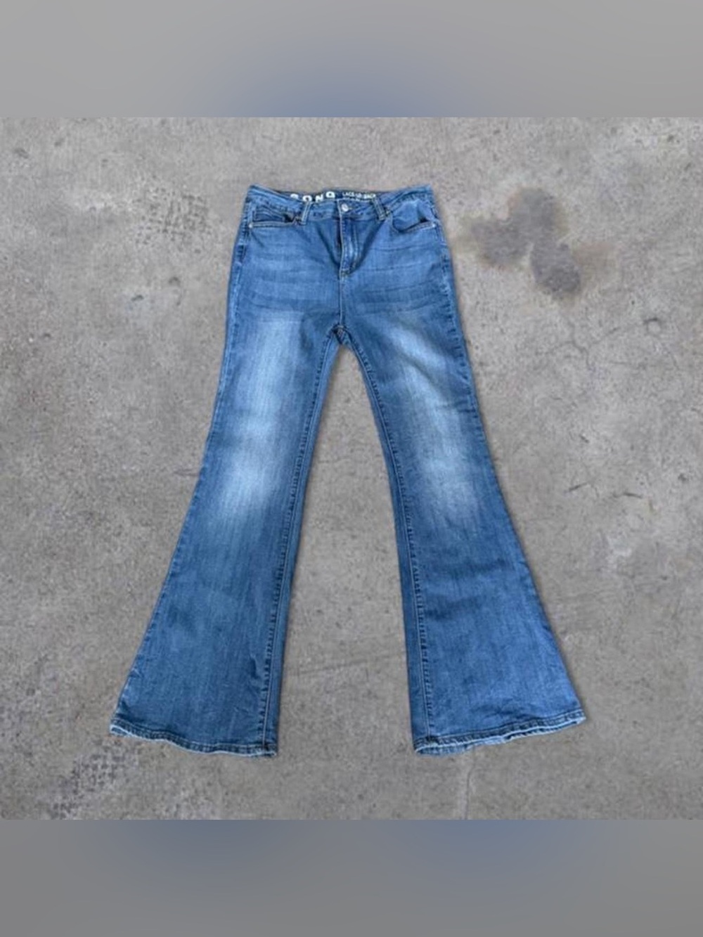 Women’s Blue Flared Jeans
